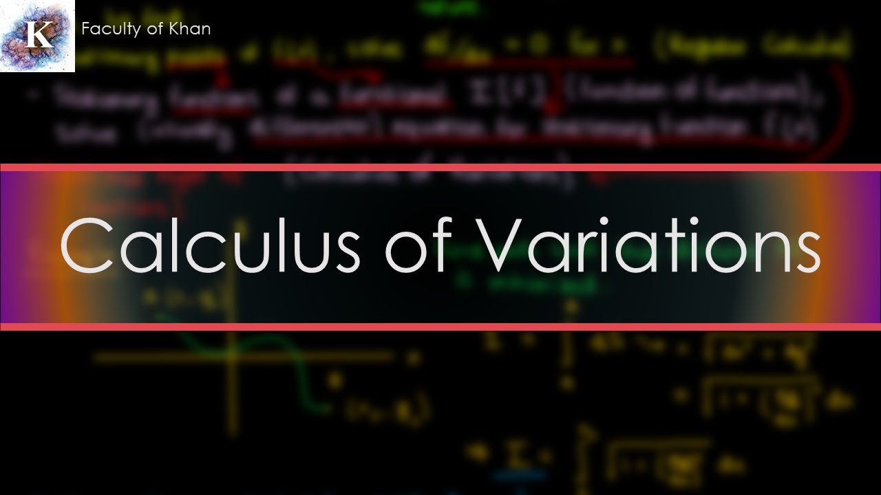 Введение в вариационное исчисление