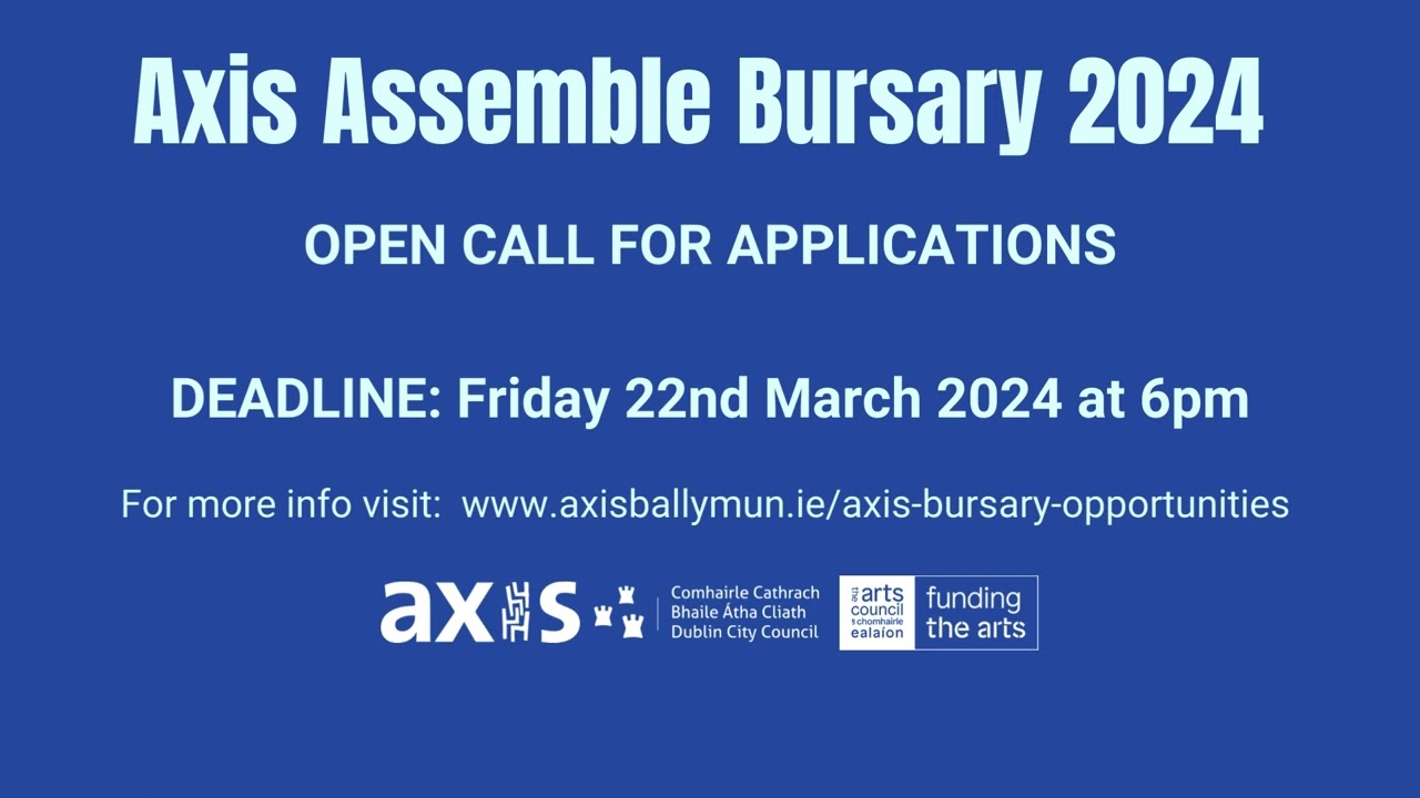 Axis Assemble 2024: Open Call