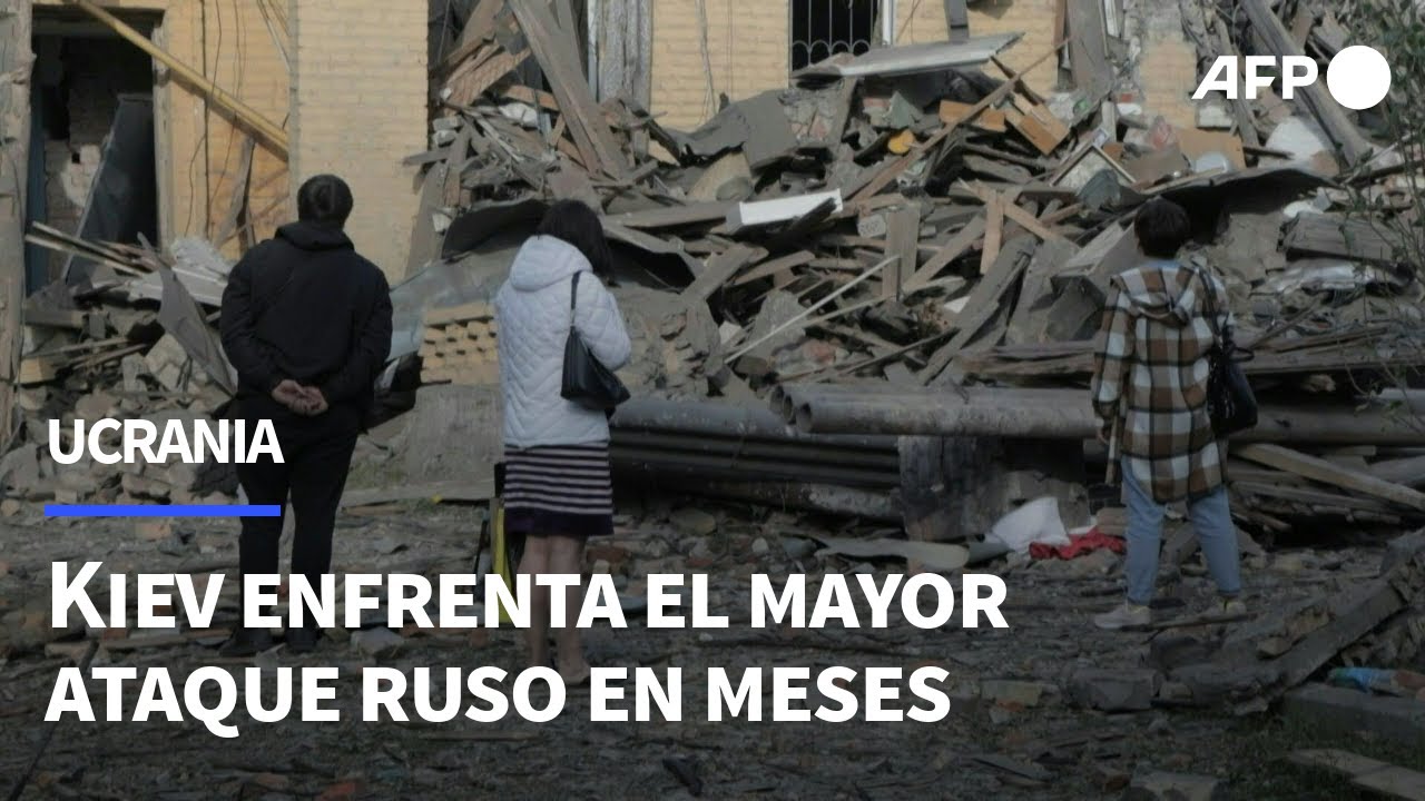 Kiev enfrenta el mayor ataque ruso en meses | AFP
