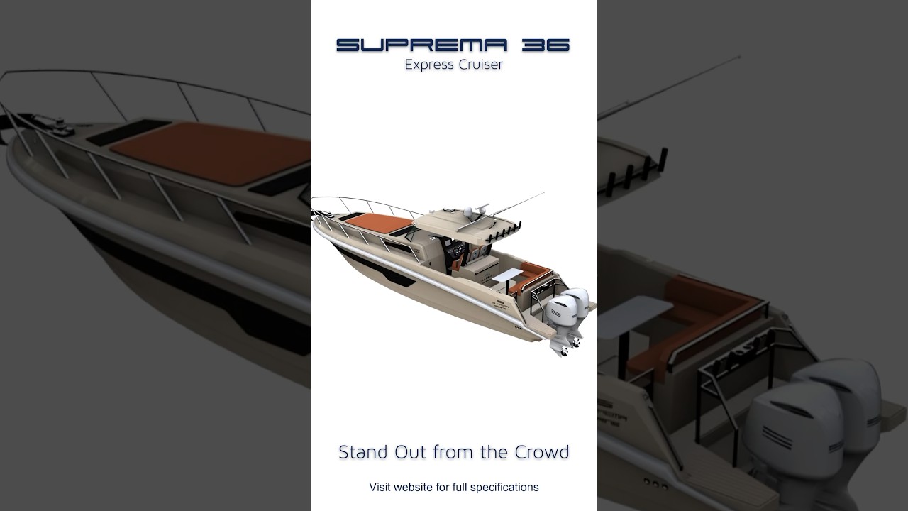 Suprema 36 Express Cruiser pleasure boat