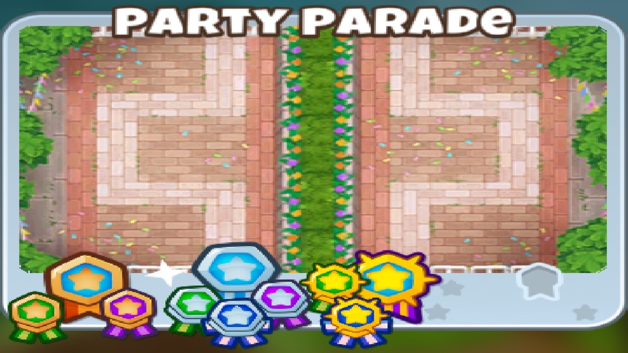 Bloons TD6 (No Commentary) Party Parade - Double HP Moabs