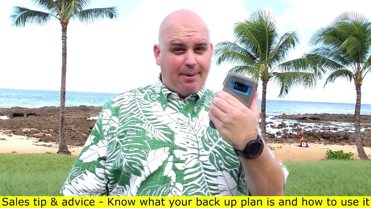 Sales presentation tips - Have a back up plan - Scott Sylvan Bell