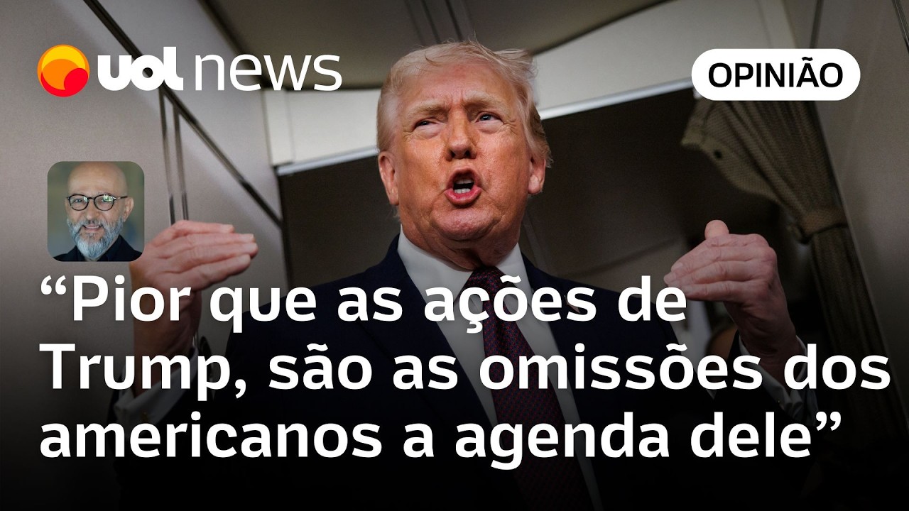Trump completa 1 ano do seu 2º mandato e resultado é pior do que o esperado | Josias