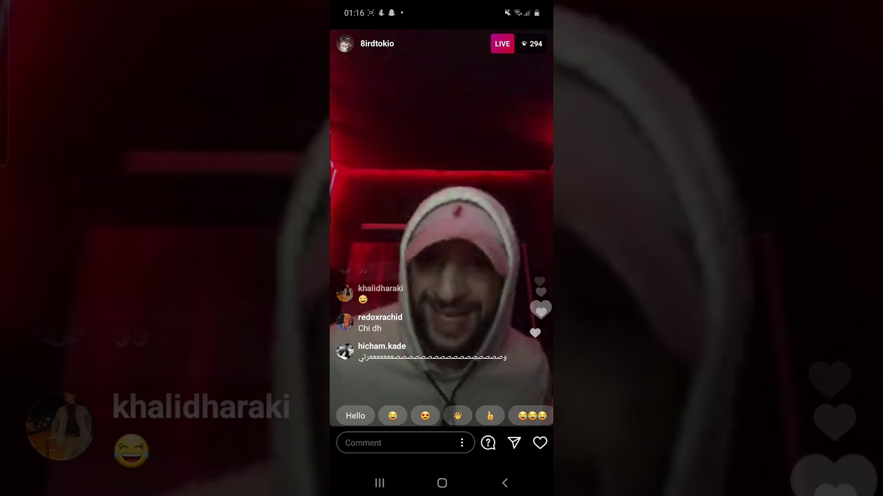 live 8ird freestyle & طلق الأنستري ديال لايف الديب 🔥🔥
