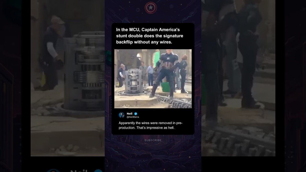 Cap&rsquo;s Stunt Double Never Used Wires