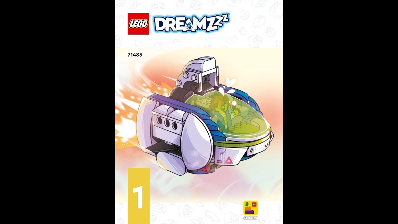Building instructions for 71485 - 1, Mateo and Z-Blob the Knight Battle Mech, LEGO&reg; DREAMZzz&trade;