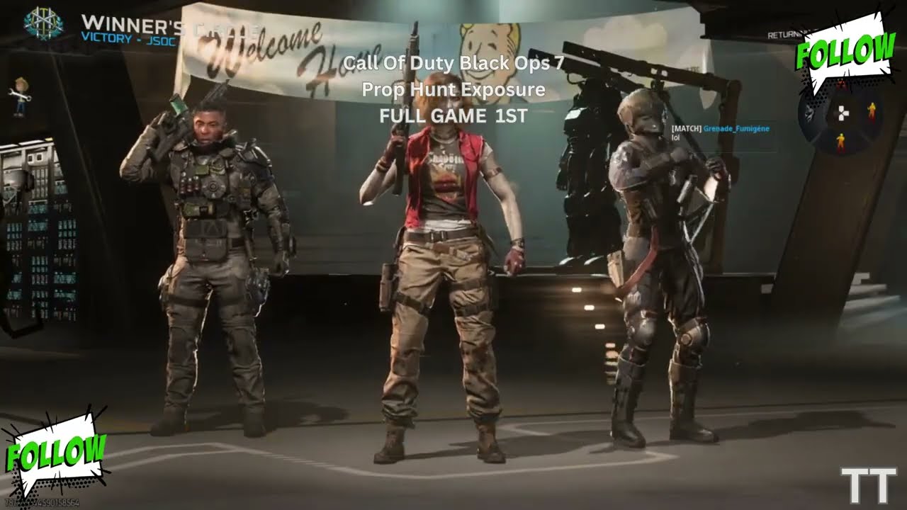 Call Of Duty Black Ops 7 Prop Hunt Exposure FULL GAME 1ST [Tina Tormented] COD BO7 Gameplay