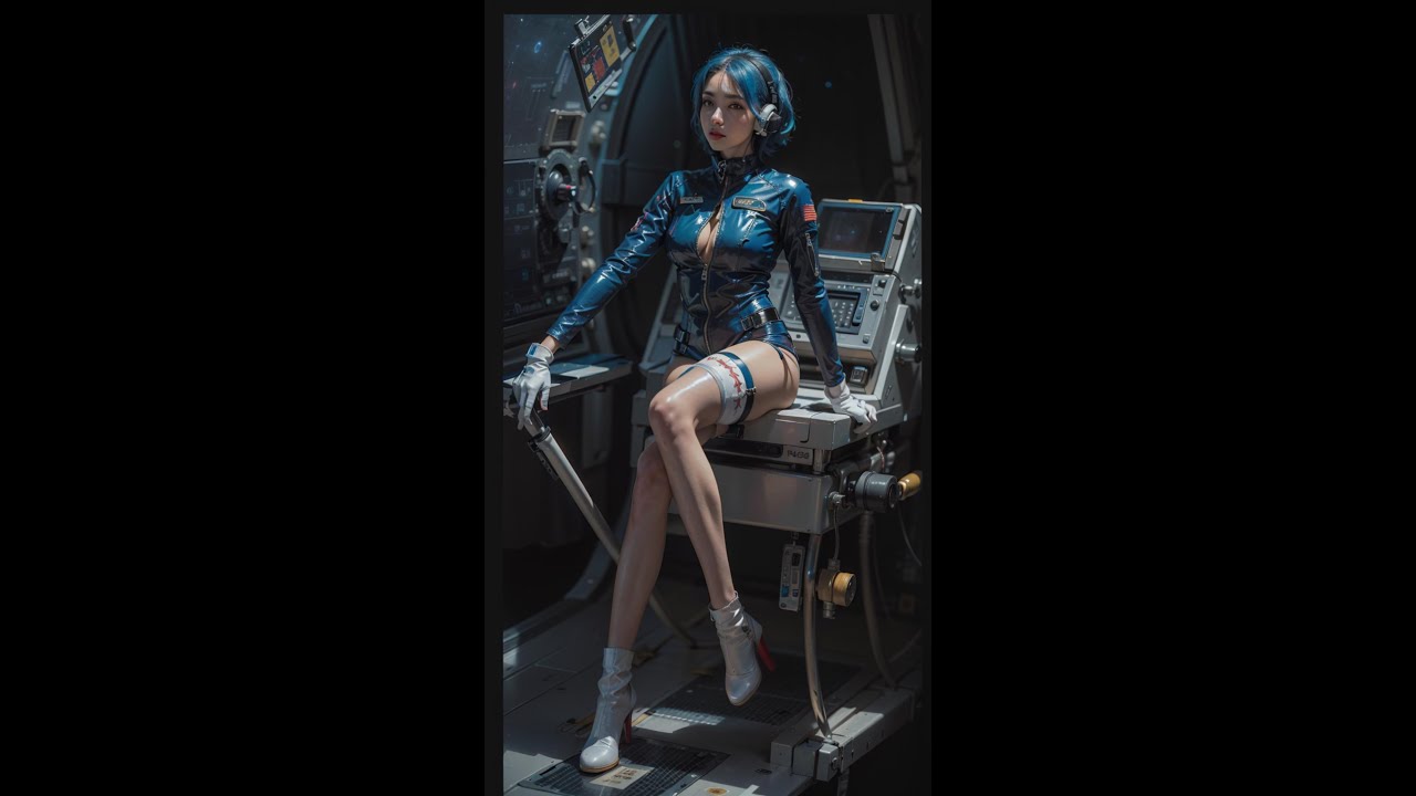 Cosmic Leather: Creating a Sci-Fi Masterpiece with AI Painting