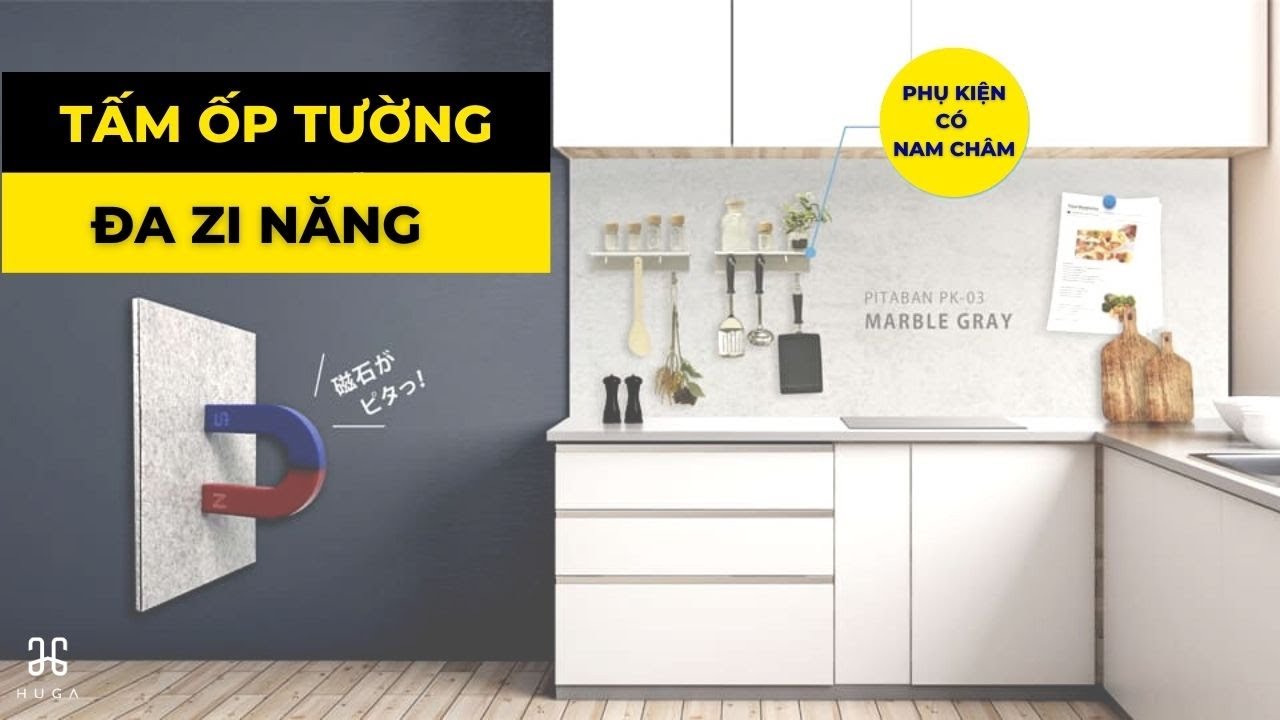 Khám phá sự đa năng của tấm ốp tường bếp - Tiện ích tối đa cho người sử dụng | HUGA