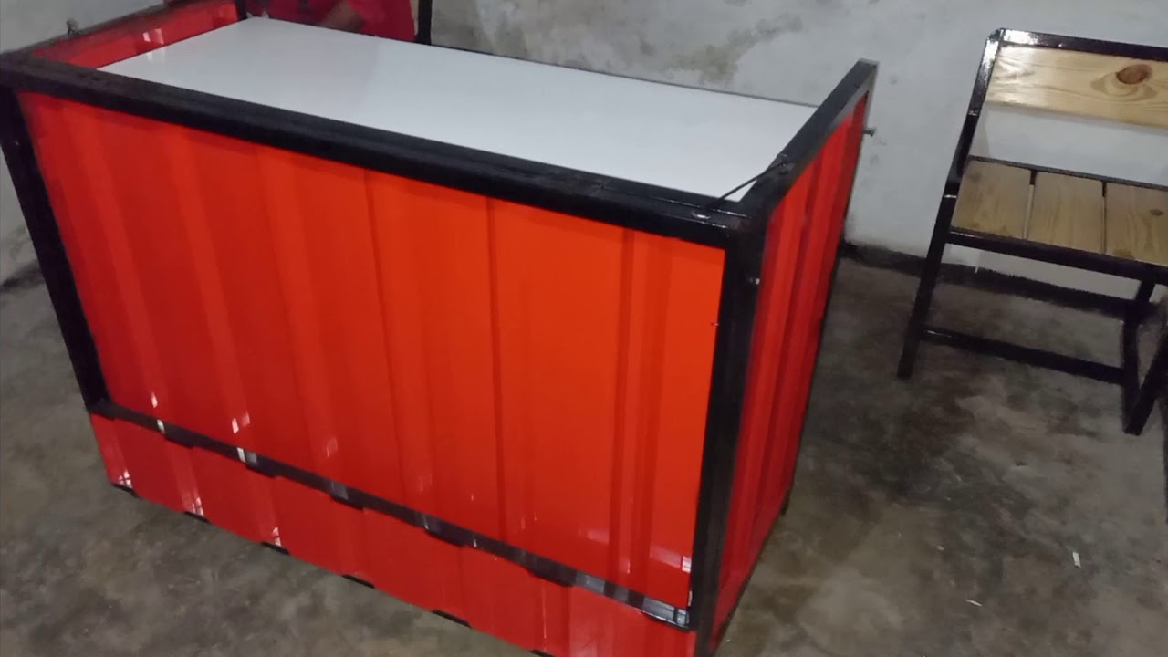 STAND FOOD SEMI CONTAINER (portable)