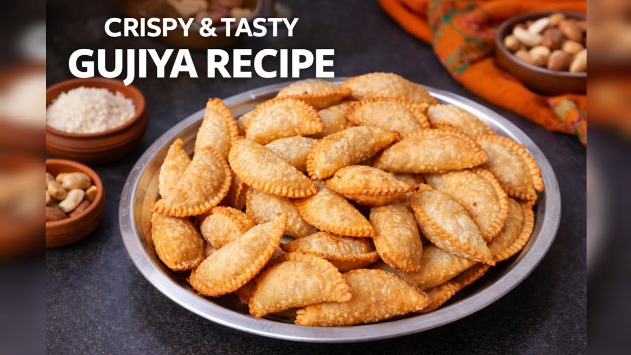 Holi Special Gujiya Recipe | Easy Homemade Gujiya Recipe 