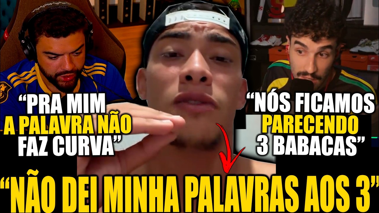 NICOLLAS NASCIMENTO SE PRONUNCIA APÓS SER ACUSADO DE DAR A PALAVRA A 3 TIMES DIBRADOS, G3X, DENDELE!