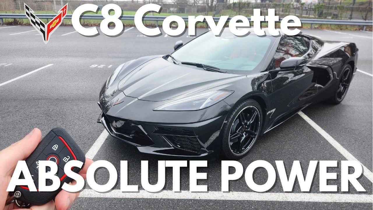 NEW 2025 C8 Corvette Stingray - POV Test Drive, Engine Revving, Acceleration & Walkaround Review