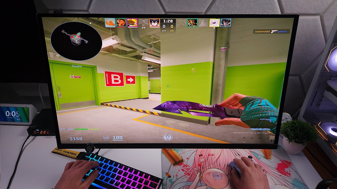 Trying to get level 10 Faceit with OLED 360hz + ATK F1 Ultimate [+REVIEW]
