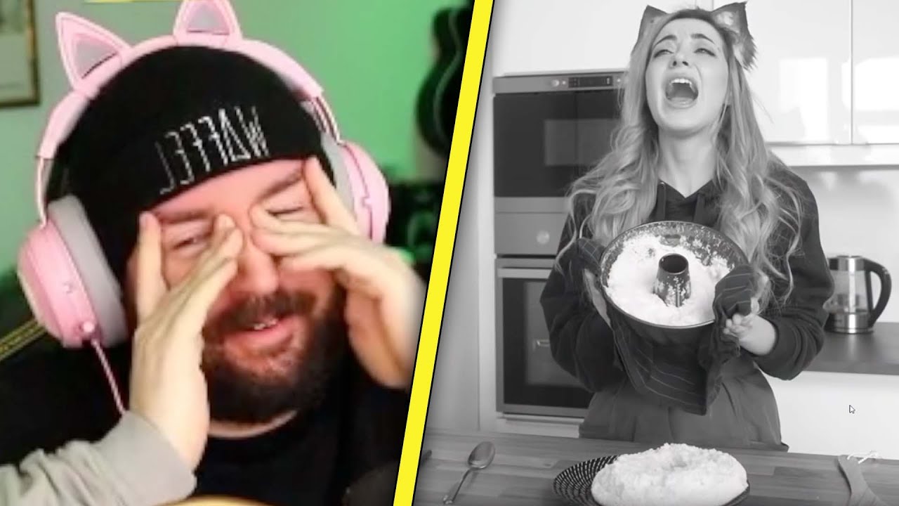 Sturmwaffel REAGIERT auf Anni the Duck backt ein japanisches Souffle (OHJE)