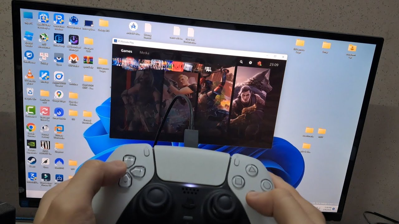 Как играть в игры для PS5 на ПК с Windows 11 с помощью PS Remote Play