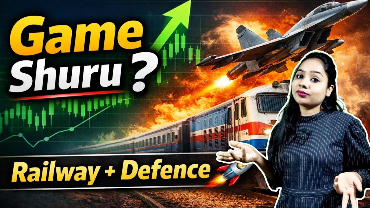 Railway & Defence Stocks Achanak Kyun Bhaage? Kya Bada Trigger Aaya?
