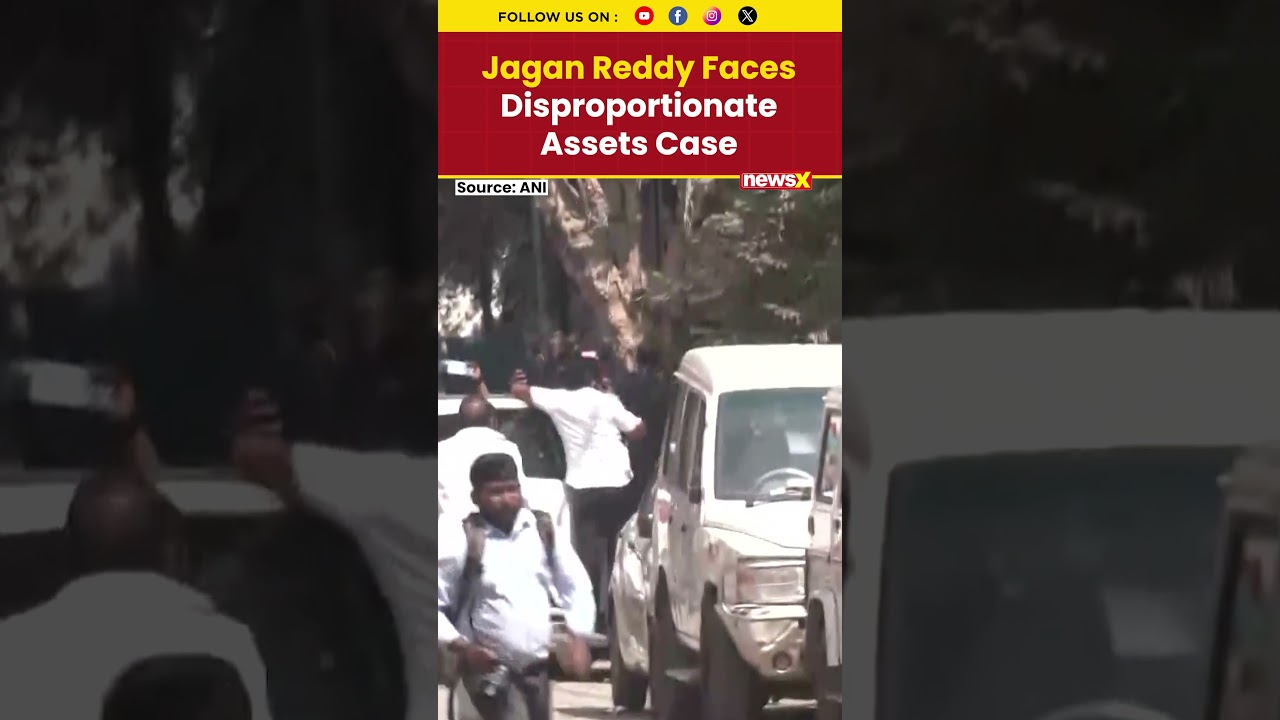 Jagan Reddy Under Scrutiny in Disproportionate Assets Case #jaganreddy #shorts #trending