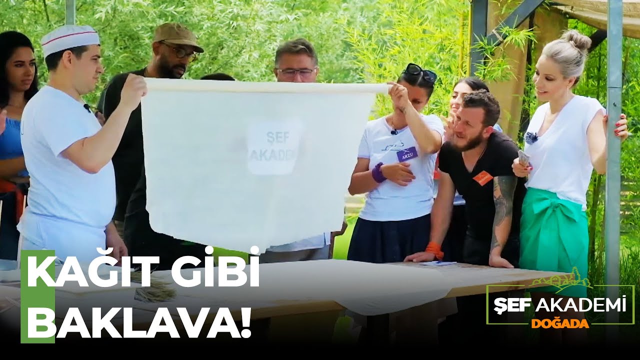 Nadir Güllü En İyi Baklavanın Sırrını Açıkladı - Şef Akademi Doğada 21. Bölüm
