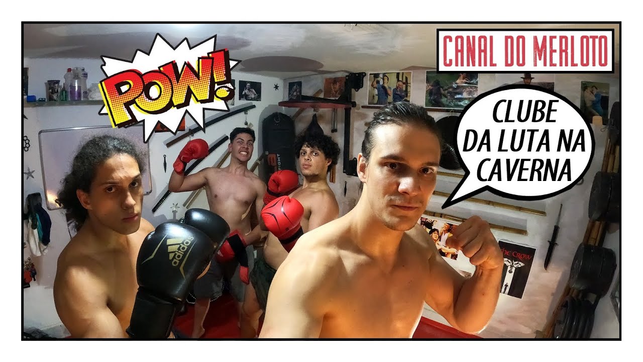 CLUBE DA LUTA NA CAVERNA: SPARRING DE BOXE, JIU JITSU E MMA