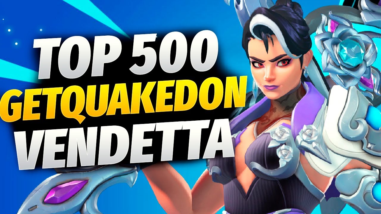 GETQUAKEDON CARRY VENDETTA - OVERWATCH 2 SEASON 20 TOP 500