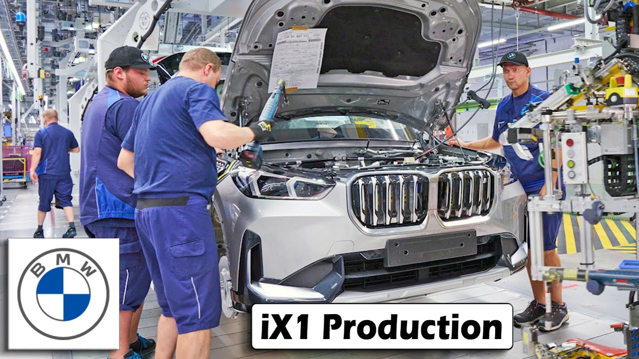 BMW iX1 Production in Regensburg, German Factory