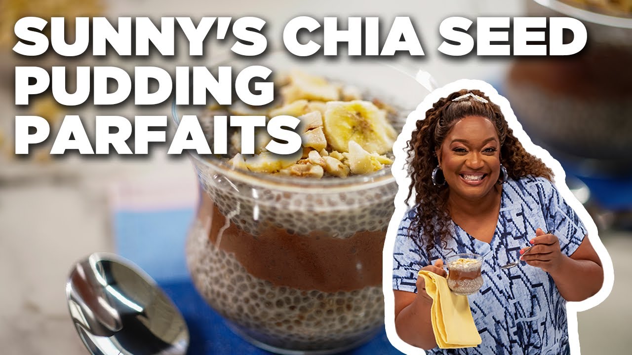 Sunny Anderson's Chia Seed Pudding Parfaits | The Kitchen | Food Network