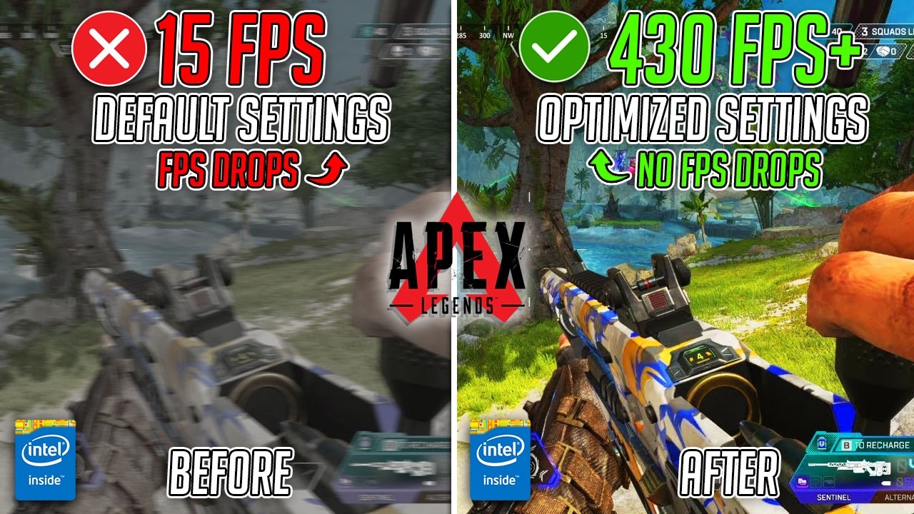 Apex Legends — как повысить FPS и исправить падение FPS в 27 сезоне на ЛЮБОМ ПК📈✅