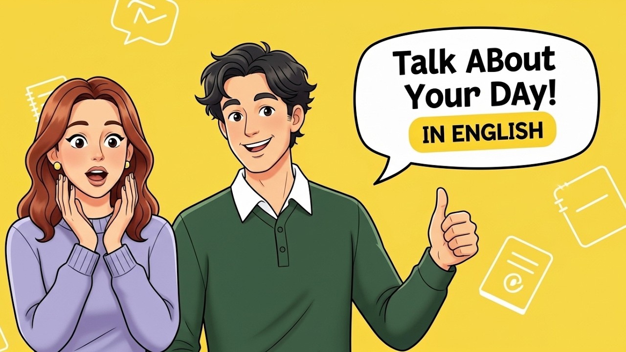 Talking About Your Day in English | Easy Phrases and Feelings | For Beginners