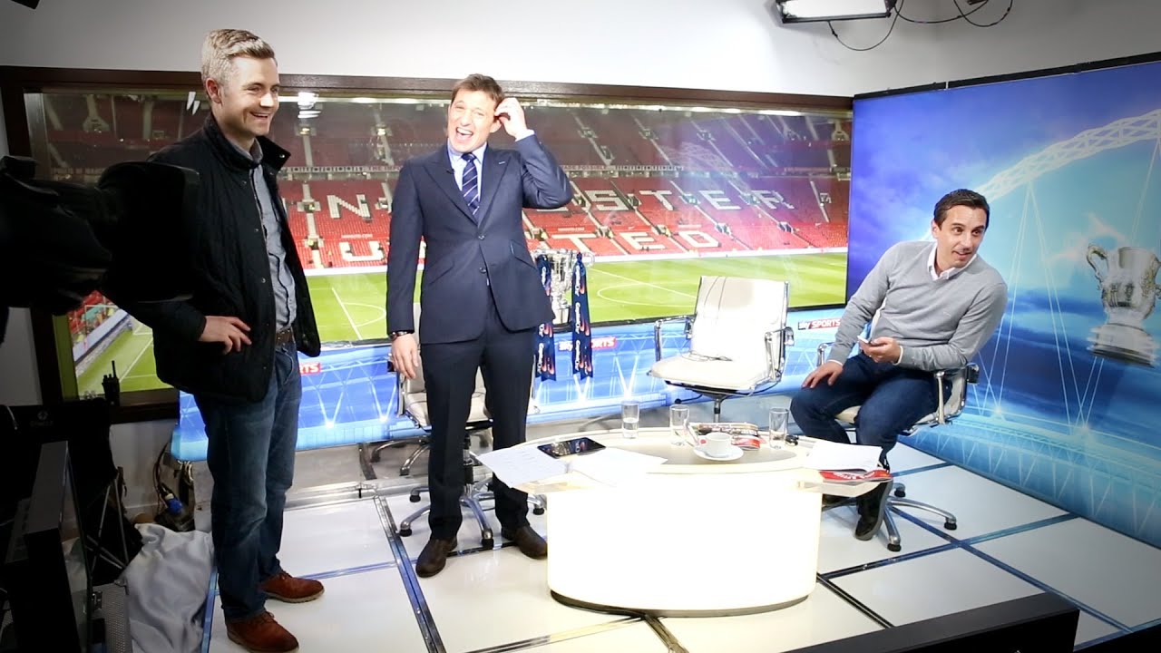 Behind the scenes of the Capital One Cup at Old Trafford