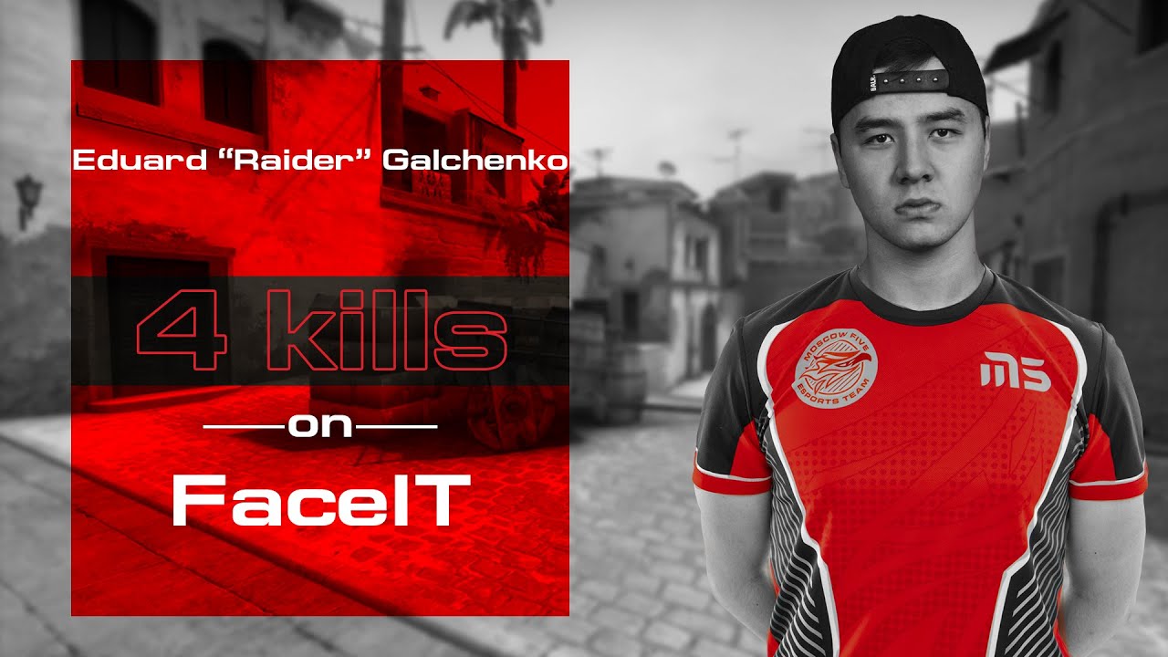 Raider 4 kills on FaceIT | de_mirage |  #redmachine