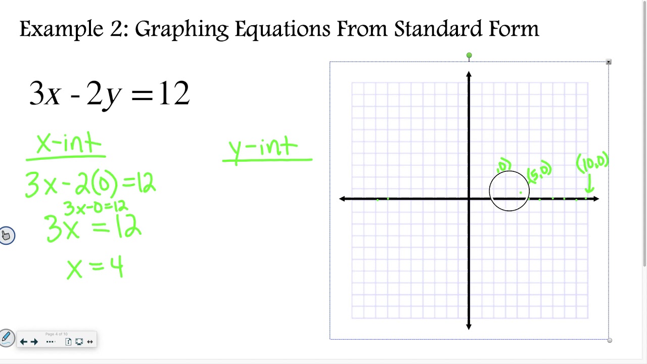 Algebra 2-3: Standard Form