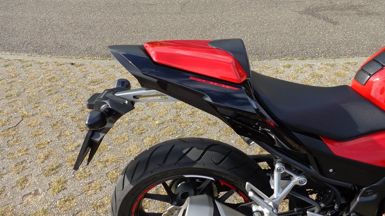 Honda CB 500 F   New Seat cover