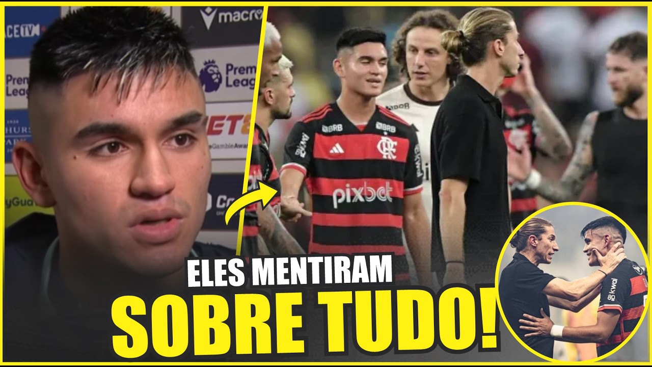 OLHA O QUE ACONTECEU COM O CARLOS ALCARAZ E O DESABAFO QUE ELE FEZ SOBRE SUA SAÍDA DO FLAMENGO