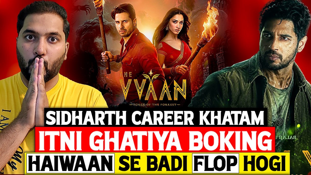 VVAN Day 1 Final Advance Booking Report | VVAN Day 1 Box Office Collection | Sidharth Malhotra