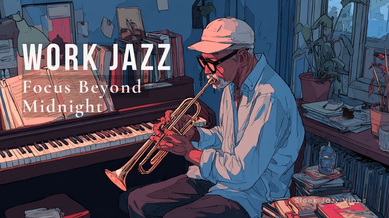 WORK JAZZ | Vintage Trumpet Jazz for Midnight Workers - Relax, Focus & Concentrate