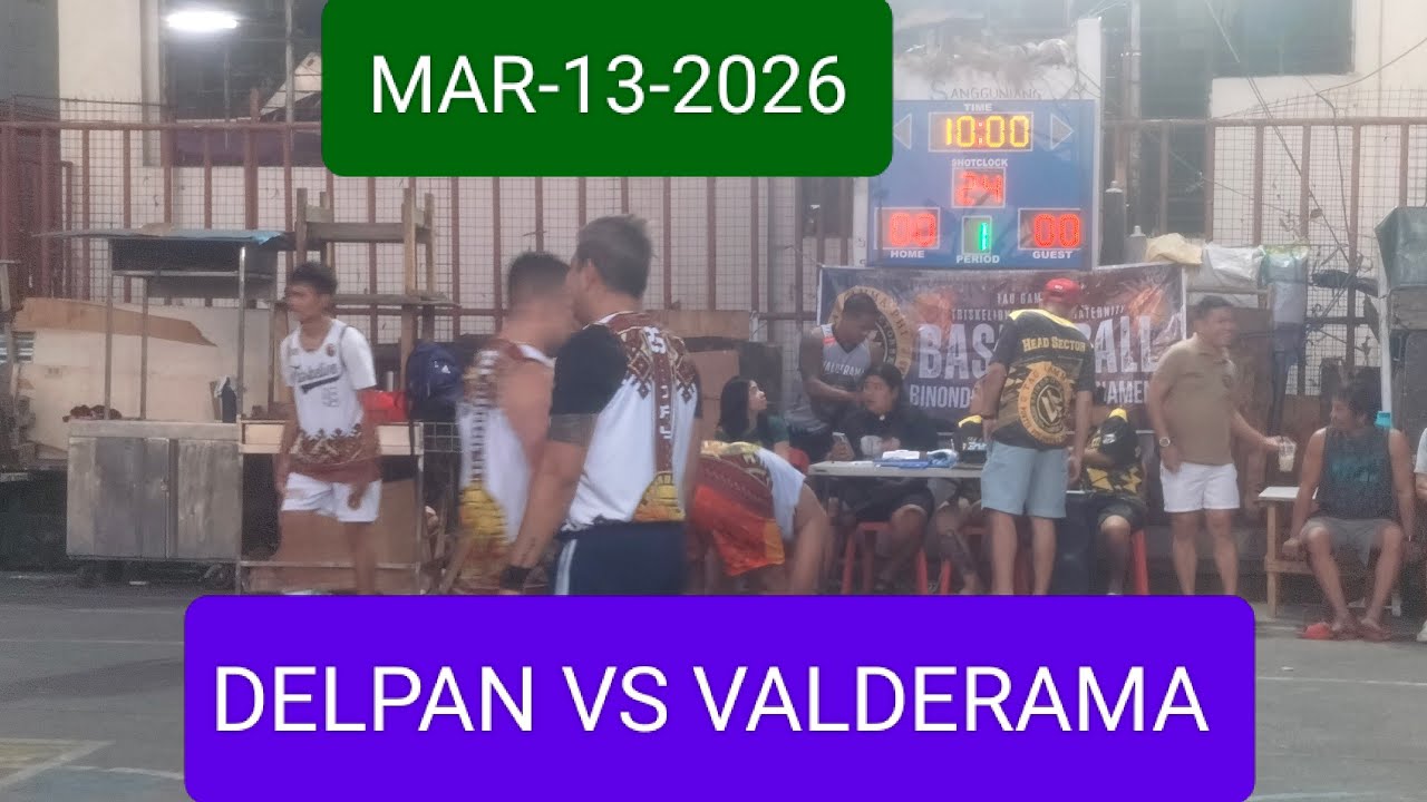 CARMEL L FERENAL is live! DELPAN VS VALDERAMA #BASKETBALL BRGY 283 BINONDO METRO MAYNILA