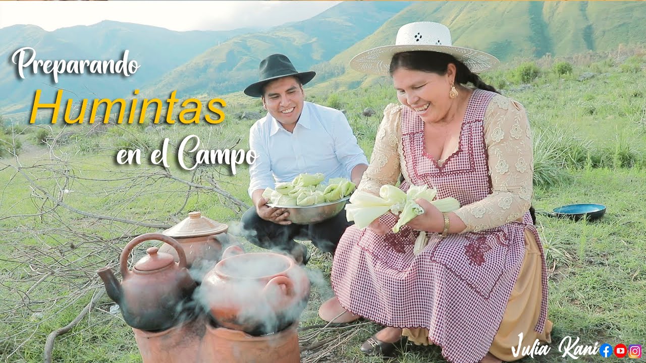 PREPARANDO HUMINTAS en el campo