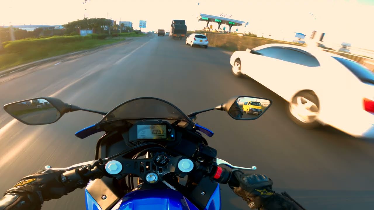 Yamaha R3 Sunset Ride | Rush Hour