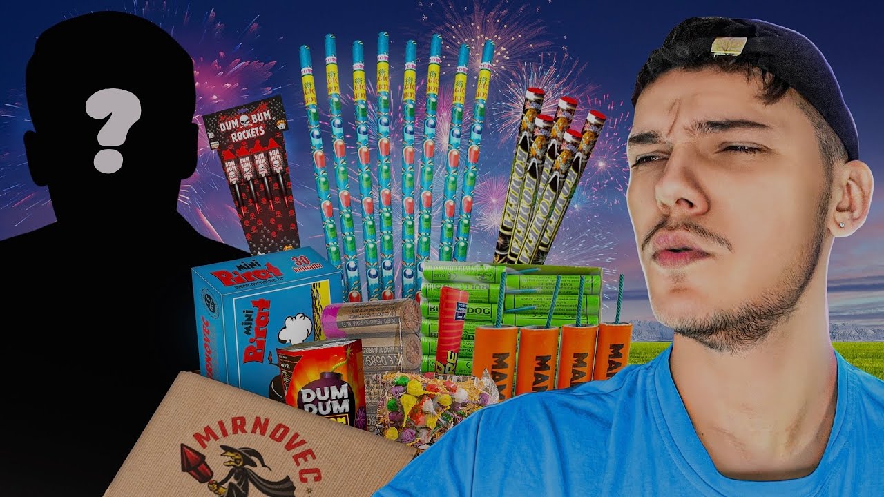 Stigla je PIROTEHNIKA ali UNBOXING radi TAJNI gost