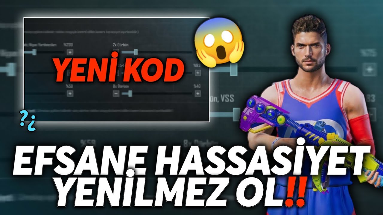 BU TAKTİKLER SİZİ YENİLMEZ YAPACAK!!🤯 EN İYİ GENEL KONTROL VE HASSASİYET AYARLARIM | PUBG MOBILE