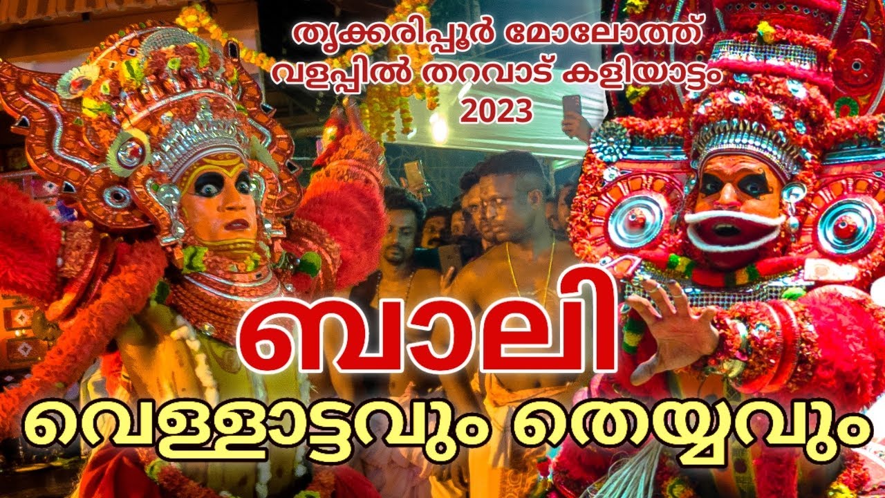 എതിരാളിയുടെ🔥 പാതി ബലം ലഭിക്കുന്ന ദൈവം ബാലി♥️ | Bali theyyam vellattam HD.. #balitheyyam #theyyam