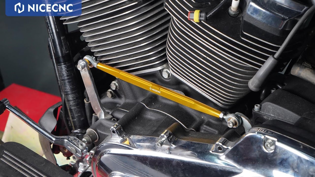 How to Install Shifter Rod Gear Shift Linkage For Harley Davidson Softail Touring and Trike models