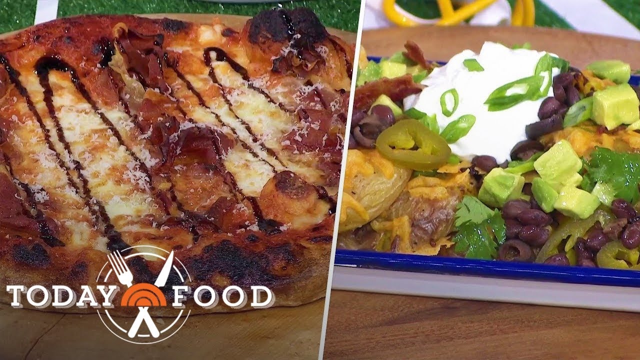 Carson Daly and family share their Sunday night football recipes!