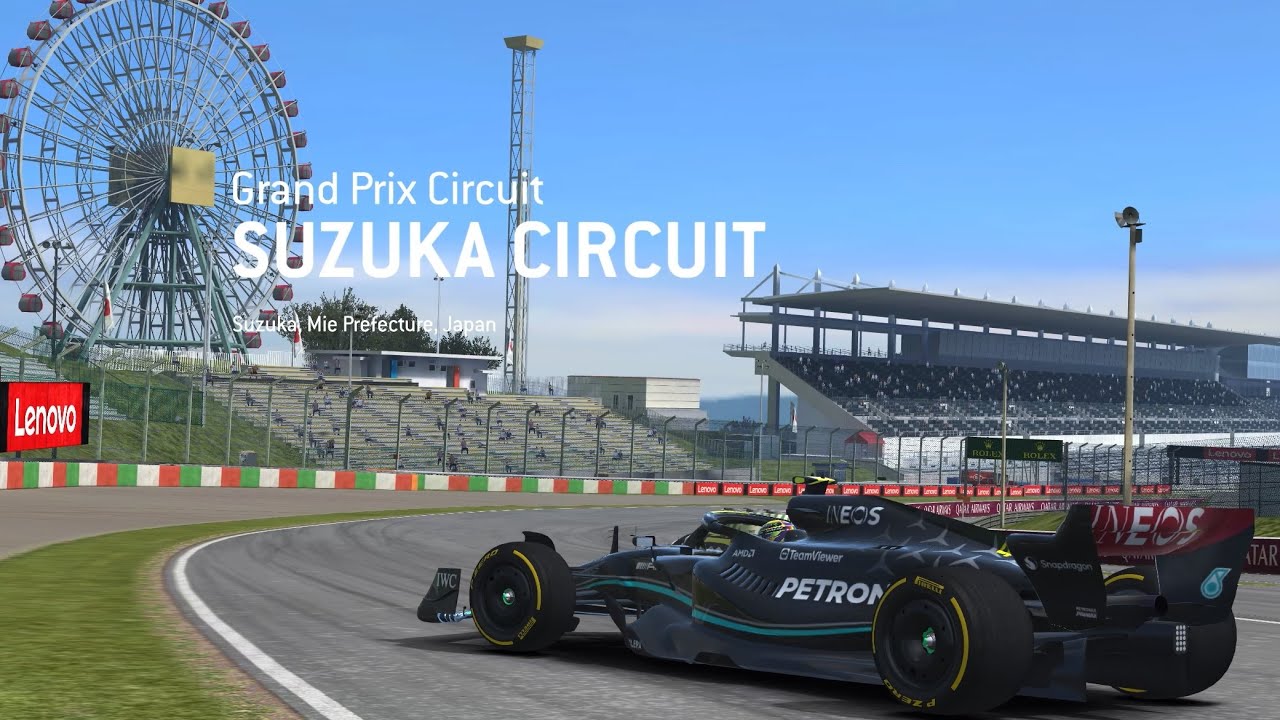 Real Racing 3 Mobile - F1 Grand Prix SUZUKA CIRCUIT  with Mercedes AMG Petronas F1 Car