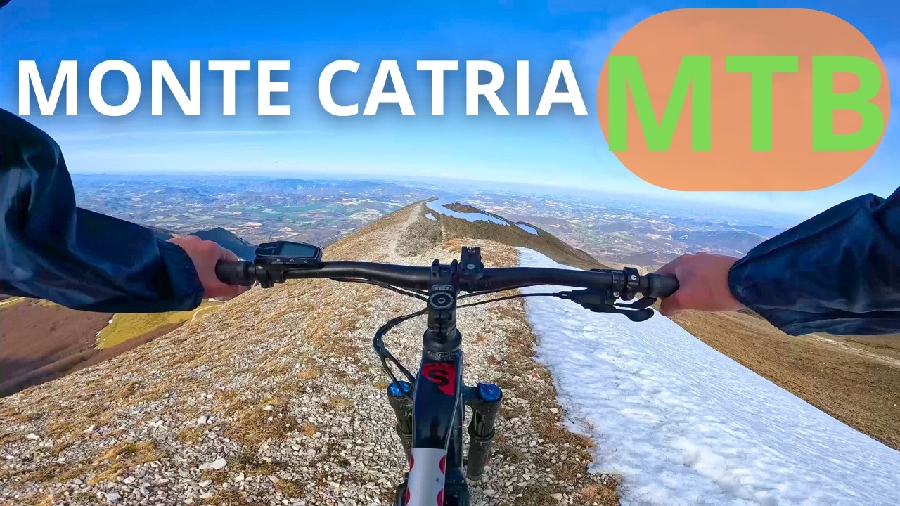 Monte Catria in MTB 🚵 32 km | 1700 m D+ | Strada delle Scalette e Monastero di Fonte Avellana