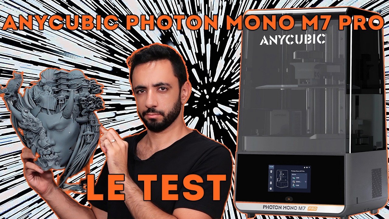 Anycubic Photon Mono M7 Pro, test de LA MEILLEURE imprimante 3D résine du constructeur !