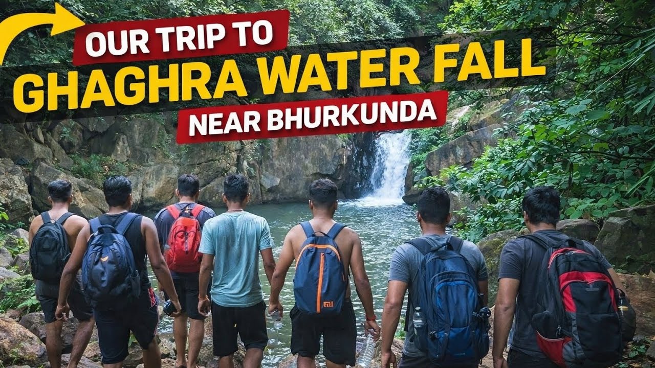 Ghaghra Waterfall Bhurkunda near Ramgarh Jharkhand #Waterfall #1M #Bhurkunda #Ramgarh #travelvlog 