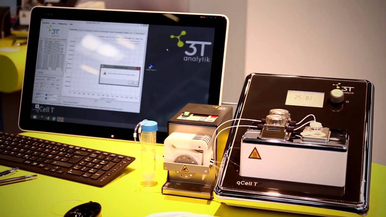 3T Analytik - QCM-D Quartz Crystal Microbalance with Dissipation/Damping Monitoring