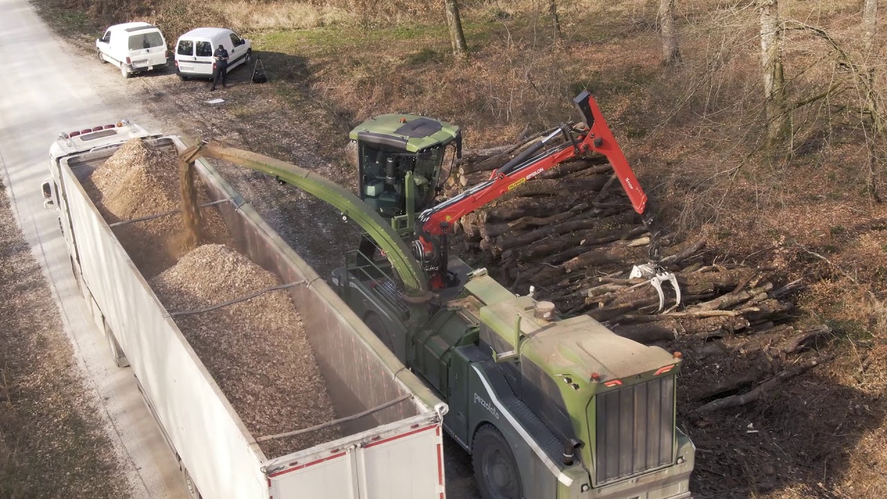 PEZZOLATO PTH 1400/1000 ALLROAD - Cippatore semovente a tamburo / Self-propelled drum  chipper